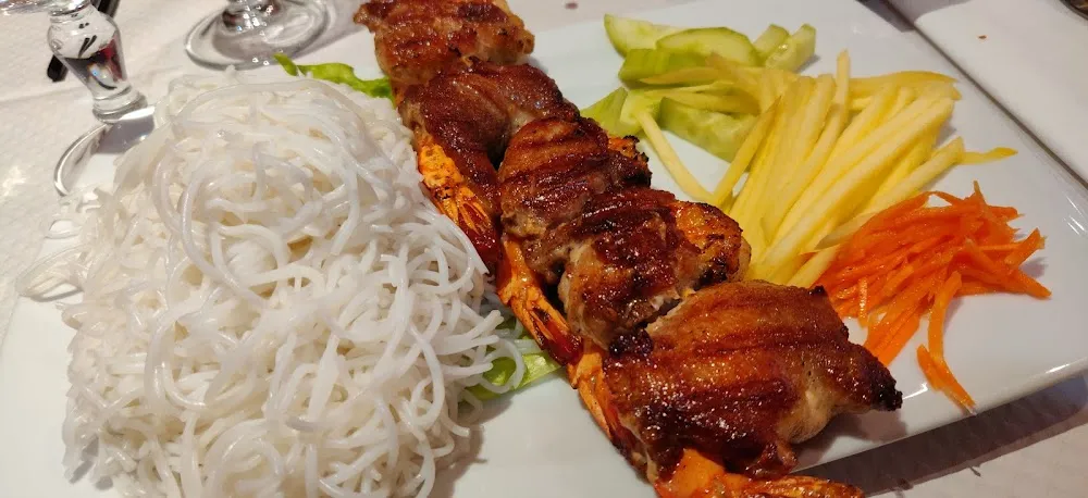 Brochettes Crevettes